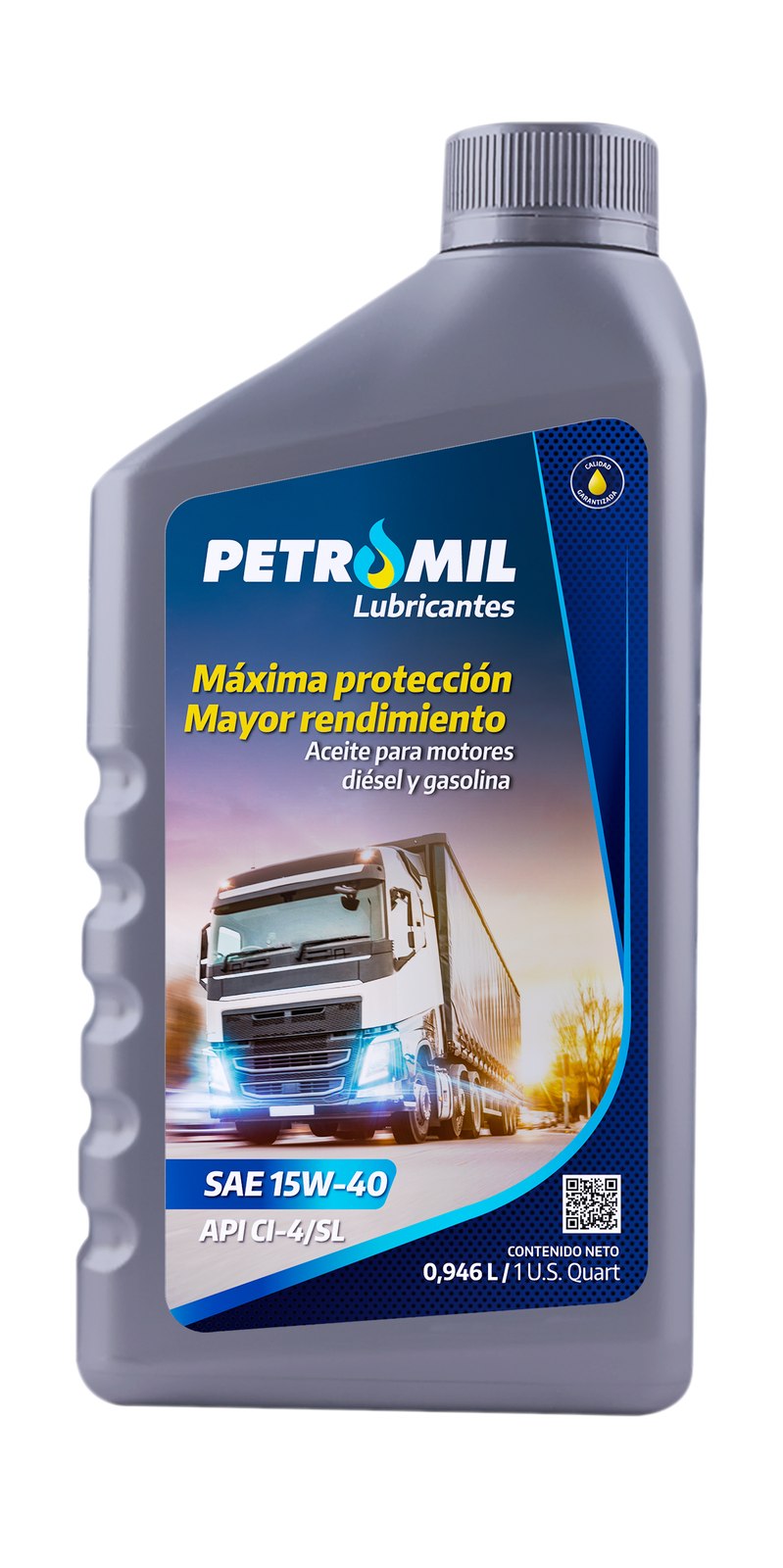 Petromil Diésel SAE 15W-40 API CI-4/SL