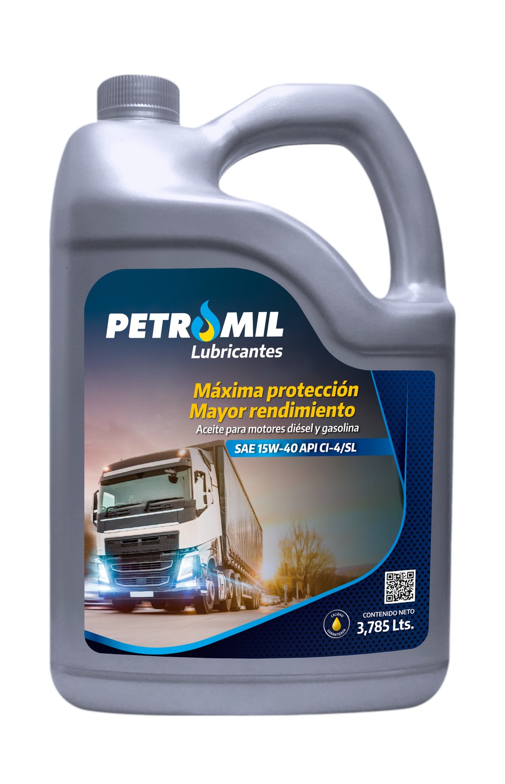 Petromil Diésel SAE 15W-40 API CI-4/SL