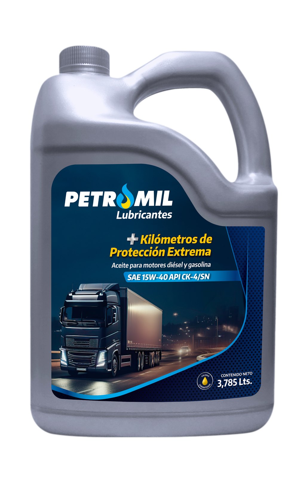 Petromil Diésel SAE 15W-40 API CK-4/SN